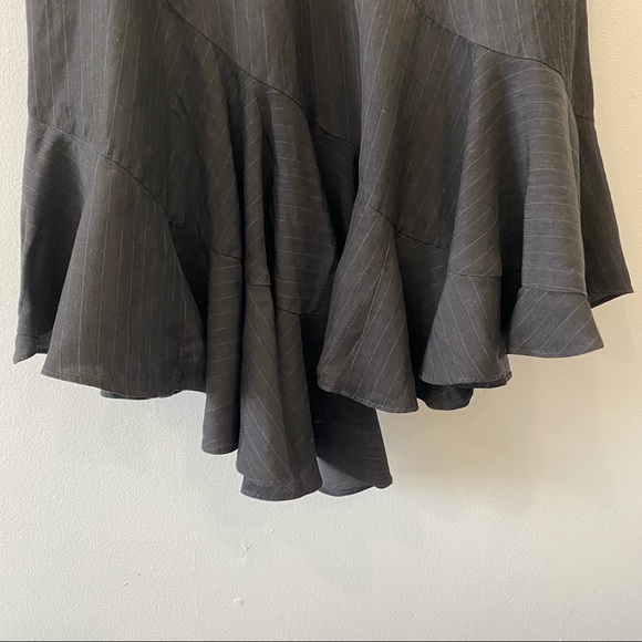 LOUBEN Ruffled Pinstripe Skirt - Picture 7 of 7